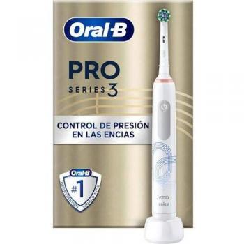 Oral-B Pro Series 3 Cepillo de Dientes Eléctrico con Mango Recargable y 2 Cabezales