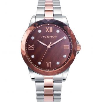 Reloj Mujer Viceroy Chic con caja y brazalete de acero bicolor