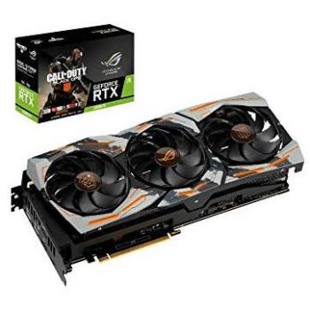 ASUS COD-BO4-ROG-STRIX-RTX2080TI GeForce RTX 2080 Ti 11 GB GDDR6 - Tarjeta gráfica