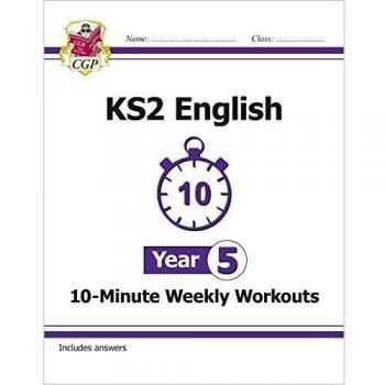 Libro Ejercicios Semanales de Inglés KS2 Año 5 en 10 Minutos