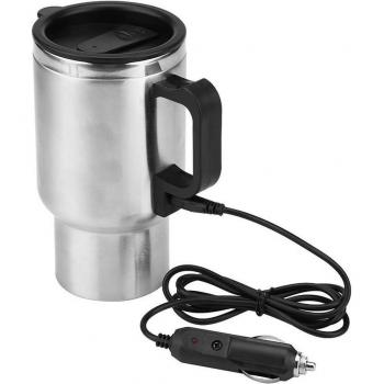 Taza Térmica Calentadora de Agua para Coche de Acero Inoxidable 304 - Hervidor de Café y Té Termo Hydro Flask