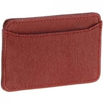 Wesc Wesley C104954464000_Rouge - Monedero de lona unisex, color rojo, talla Taille Unique