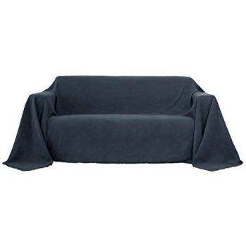 Deconovo Funda de Sofá Protege de Polvo 210 x 280 cm Gris