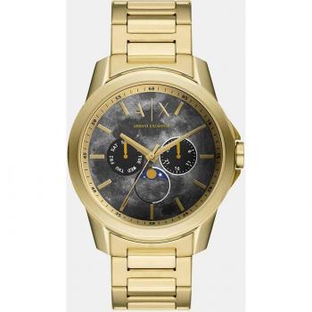 Reloj Armani Exchange Banks AX1737 de hombre multifunción de acero dorado