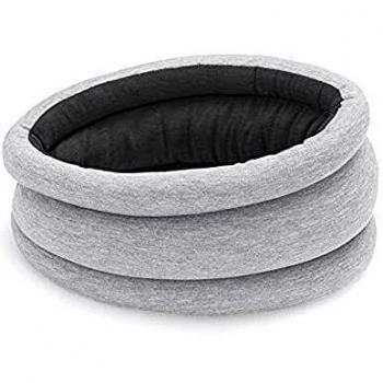 Ostrichpillow LIGHT - Versatile Travel Nap Pillow in Midnight Grey