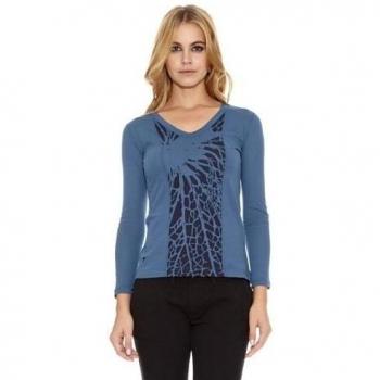 Titto Bluni Camiseta Manga Larga Foligno Azul L