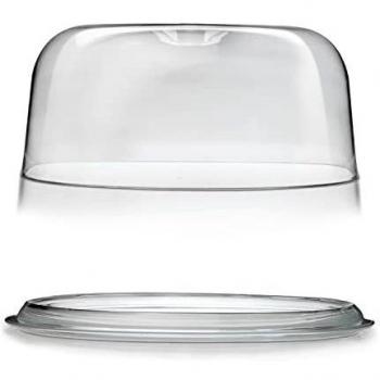 Quesera de cristal con cúpula Ginevra 28 cm Bormioli Rocco