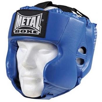 PU Metal Boxing Training Helmet