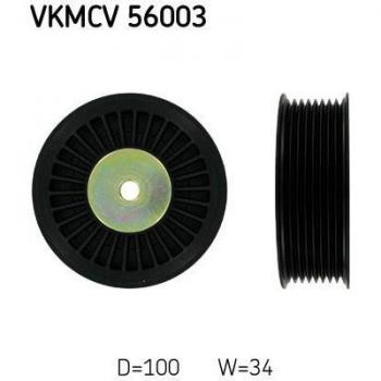 Polea tensora guía para correa v-ribbed SKF VKMCV 56003
