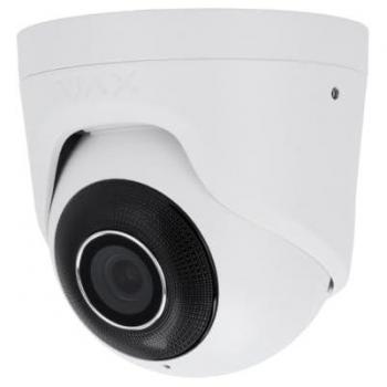 Cámara IP Ajax TurretCam 5MP con lente de 4 mm, PoE y micrófono, exterior IR 50m