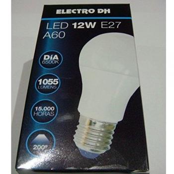 ElectroDH 81196EDIA DH Bombilla LED A60.12W.E-27.DIA 6500K