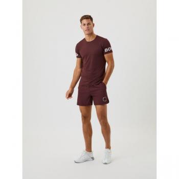 Björn Borg Sthlm Short Graphic Shorts Brown, XL