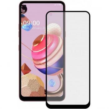 Protector de Pantalla Contact Cristal Templado 9H Extreme 2.5D Borde Negro para LG K51S