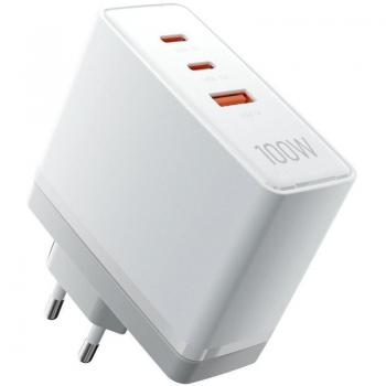 Cargador de Pared Vention FEGW0-EU/ 2xUSB Tipo-C/ 1xUSB/ 100W