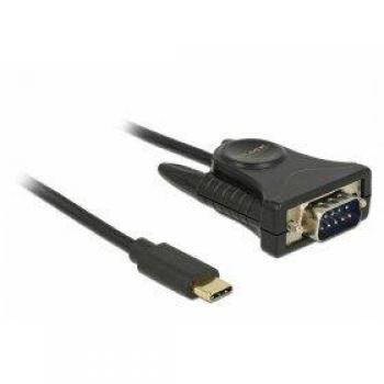 Adaptador USB Tipo-C a Serial DB9 RS232 ESD 1.8 m