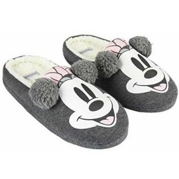 CERDÁ LIFE'S LITTLE MOMENTS Zapatillas DE CASA Abierta Premium Minnie, Gris