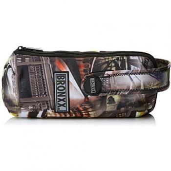 Bronxx Subway Mochila Tipo Casual, 25 cm, Multicolor