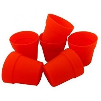 6 pcs maceta para horno cupcake moldes de chocolate Diseño clásico molde para hacer galletas pasteles molde del caramelo para bombones con forma de cupcake decorar manualidades mordazas formas de Royal House ware