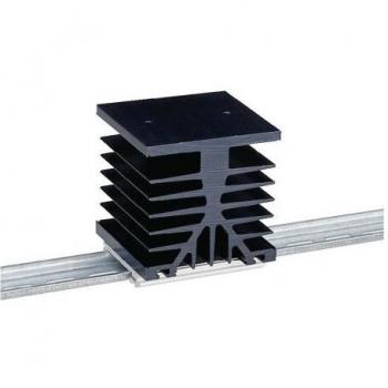Disipador de Calor Fischer Elektronik SK 89, Acero Inoxidable Negro, 1.2 K/W, Dimensiones 80 x 75 x 87 mm