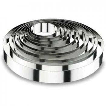 Lacor - 68608 - Aro Redondo Vacherin 8x6cm Inox.