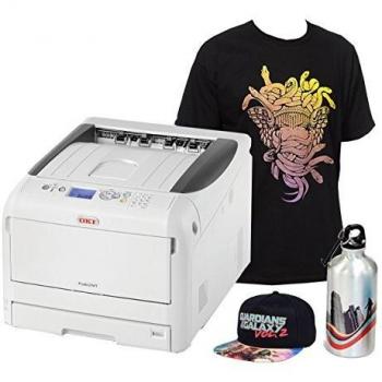 Impresora láser OKI Pro8432WT A3 Color 600 x 1200 dpi con tóner blanco, 35 ppm y capacidad para 300 hojas