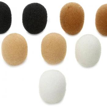 Shure TL/TH Microphone Windscreen Set - 8 Pack (Black, Tan, Cocoa, White)