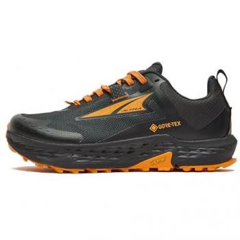 Zapatillas de trail running Altra Timp 5 GORE-TEX para hombre, color negro y naranja, talla 40