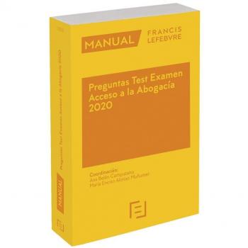 Manual Preguntas Test Examen Acceso a la Abogacía 2020