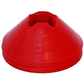 Cawila vinex conos de señalización, conjunto de 10, rojo, 6 cm, 00500133