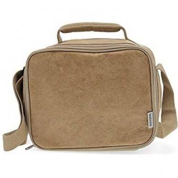 BIDASOA MIPLANETA - Bolsa Termica marrón 22,5X13X18Cm