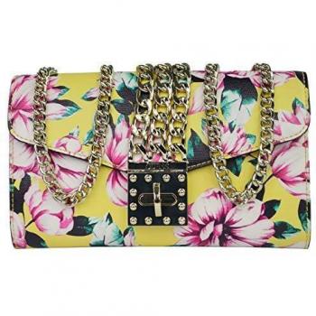 Guess BOLSO CLUTCH PRISMA ESTAMPADO FLORAL
