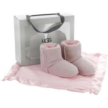 UGG Baby Classic and Lovey Boots Set in Seashell Pink, Unisex, Sizes 19-20.5 EU