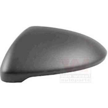 Cubierta de retrovisor exterior izquierda negra rugosa para Volkswagen Golf 7, Touran II y Golf Sportsvan - Van Wezel 5766841