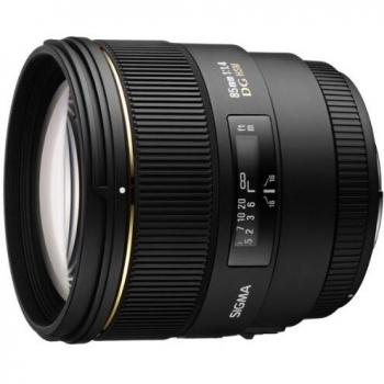 Sigma 85mm f/1.4 EX DG HSM Standard Lens - Black, Compatible with Sigma DSLR Cameras