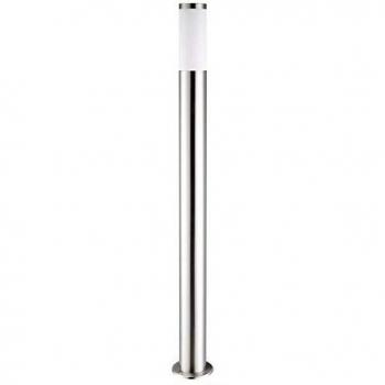 Lámpara de Jardín de Acero Inoxidable 100cm IP44, Resistente a la Intemperie, E27, Estilo Moderno
