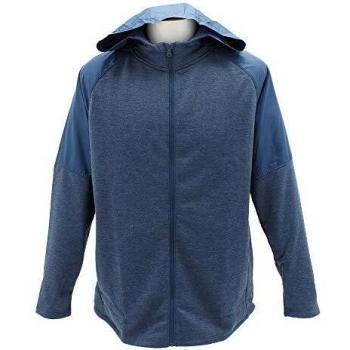 Under Armour Mk1 Terry FZ Hoodie Parte Superior del Calentamiento, Hombre, Azul