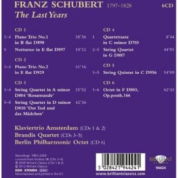 SCHUBERT: The Last Years