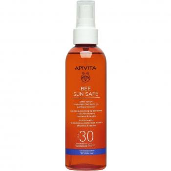 Apivita Bee Sun Safe Body Oil for Tanning & Silky Feeling SPF30 200ml