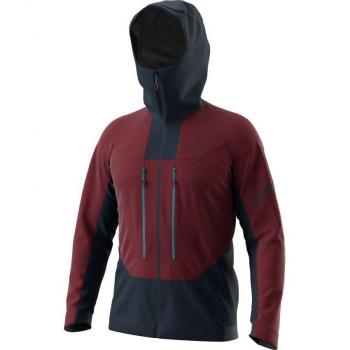 Chaqueta Softshell Dynafit TLT Dynastretch para Hombre - Color Burdeos, Talla XL