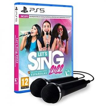 Let's Sing 2022 Incluye Canciones Españolas + 2 micros - PS5
