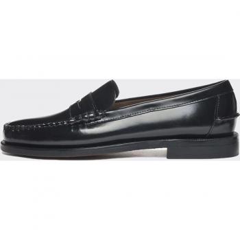 Sebago Classic Dan Men's Loafers / Casual Shoes in Black, Size: 12 US