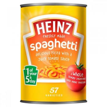 Heinz Spaghetti en Salsa de Tomate 400g