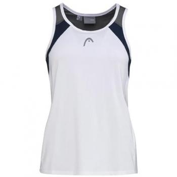 Camiseta Sin Mangas Head Club 22 para Mujer - Blanco - Talla L