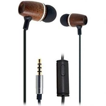 FSL Xylem Auriculares de Madera con Micrófono y Mando Distancia Garantía 3 Años