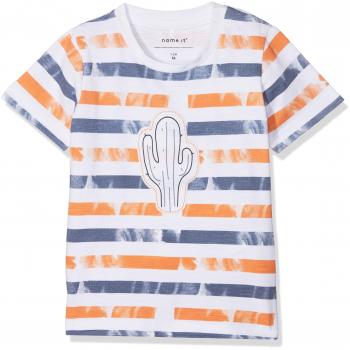 NAME IT Nbmdeston SS Top, Camiseta para Bebés, Azul