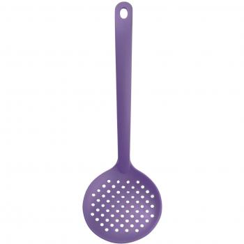 IBILI 798400p – Espumadera Nylon Color Morado 32 x 11 x 7 cm