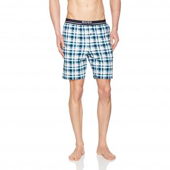 BOSS Hugo Boss Short Pant Ew, Pantalones de Pijama para Hombre, Azul