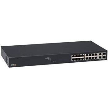 Axis T8516 Managed PoE+ Network Switch with 16 Ports and Gigabit Ethernet