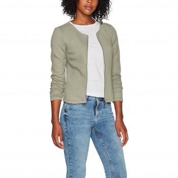 VILA CLOTHES Vinaja NEW Short Jacket-FAV, Chaqueta de Traje para Mujer, Verde