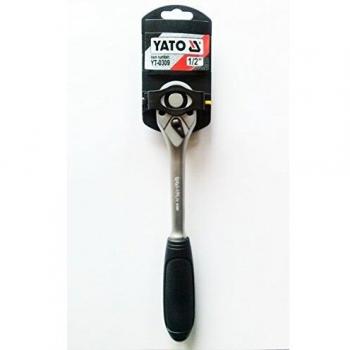 Yato YT-0309 - Llave de carraca 1/2 recta con mango de plástico Yato